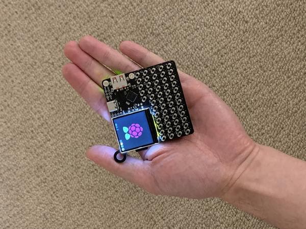 Bored Little Computer prototype front view.